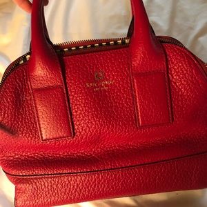 Red Kate Spade purse. EUC